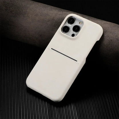 Rowan Suede-Like iPhone Case with Built-In Card Holder, Slim Profile, and Drop Protection - The Southern AtelierSKU_1791063574786_964