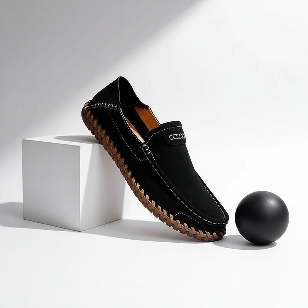 Rowan Suede Loafers with Cushioned Insole and Lightweight Design for Everyday Comfort - The Southern AtelierSKU_1791063081846_110