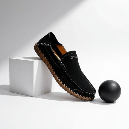 Rowan Suede Loafers with Cushioned Insole and Lightweight Design for Everyday Comfort - The Southern AtelierSKU_1791063081846_110
