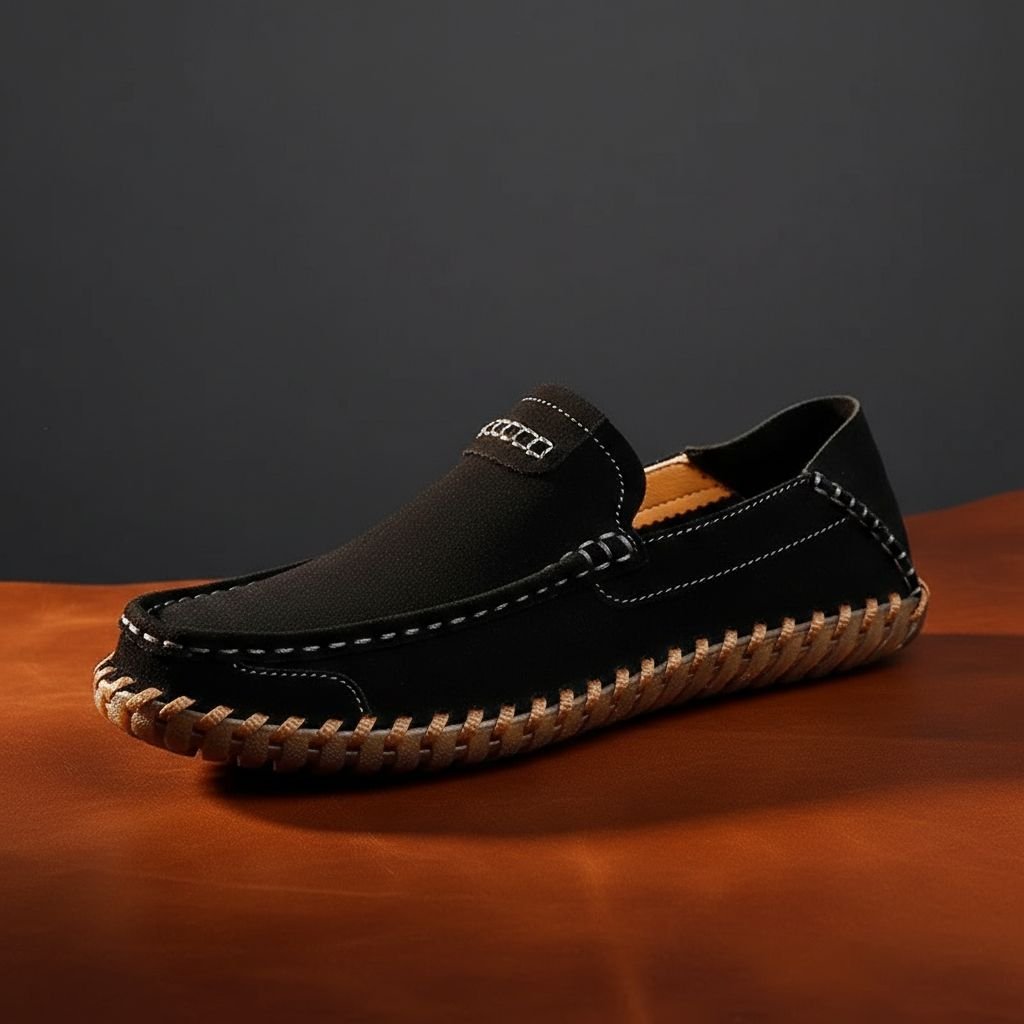 Rowan Suede Loafers with Cushioned Insole and Lightweight Design for Everyday Comfort - The Southern AtelierSKU_1791063081846_110