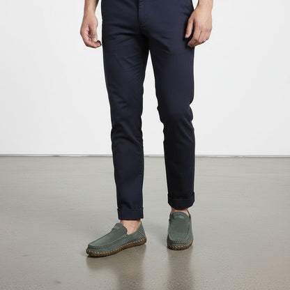 Rowan Suede Loafers with Cushioned Insole and Lightweight Design for Everyday Comfort - The Southern AtelierSKU_1791063081846_283