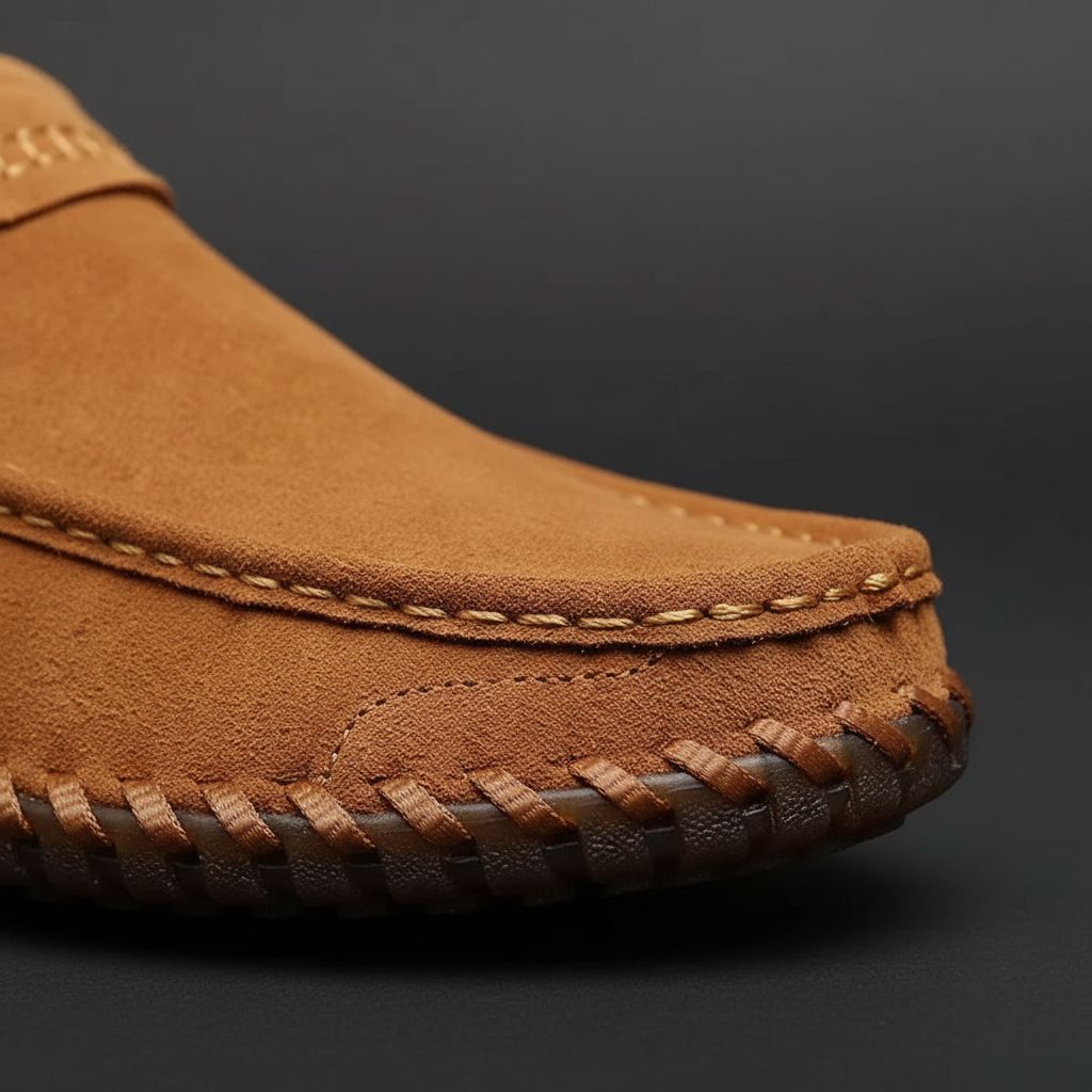 Rowan Suede Loafers with Cushioned Insole and Lightweight Design for Everyday Comfort - The Southern AtelierSKU_1791063081846_66