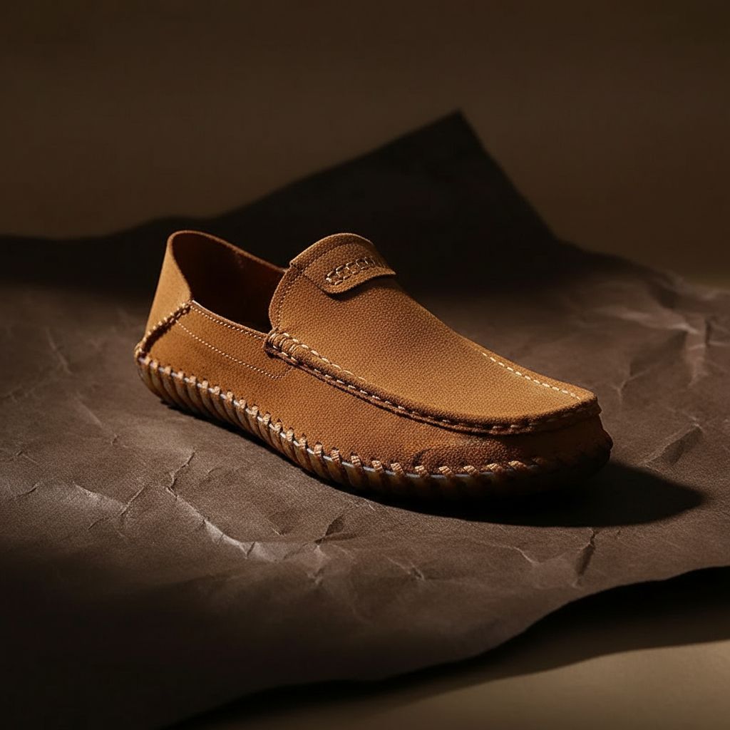 Rowan Suede Loafers with Cushioned Insole and Lightweight Design for Everyday Comfort - The Southern AtelierSKU_1791063081846_66