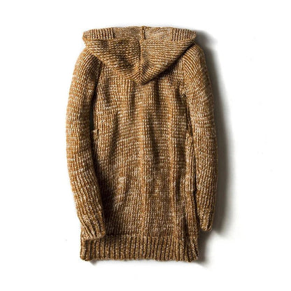 Rowan Wool-Blend Cardigan with Oversized Hood and Pockets for Cold-Weather Layering - The Southern AtelierSKU_1791062371404_499