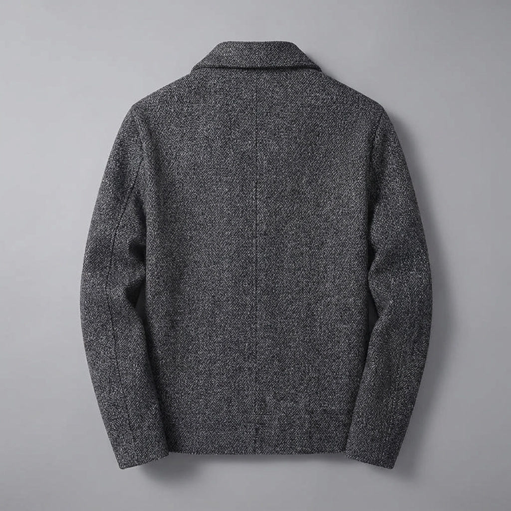 Rowan Wool-Blend Knit Relaxed Fit Full-Zip Jacket with Soft Lining for Autumn-to-Winter Layering - The Southern AtelierSKU_1791062445444_649