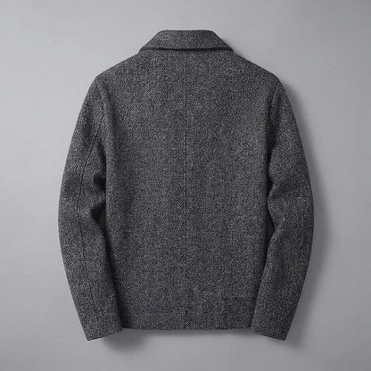 Rowan Wool-Blend Knit Relaxed Fit Full-Zip Jacket with Soft Lining for Autumn-to-Winter Layering - The Southern AtelierSKU_1791062445444_649