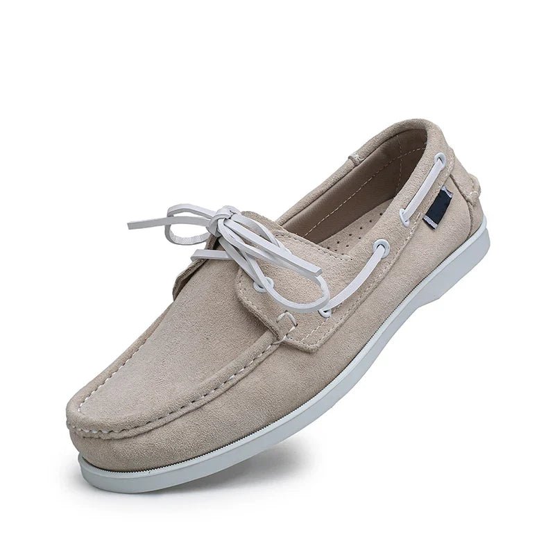 Seabrook Boat Shoes in Genuine Suede for All-Day Comfort and Non-Slip Grip - The Southern AtelierSKU_1791063529302_541