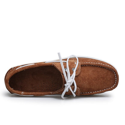 Seabrook Boat Shoes in Genuine Suede for All-Day Comfort and Non-Slip Grip - The Southern AtelierSKU_1791063529302_541