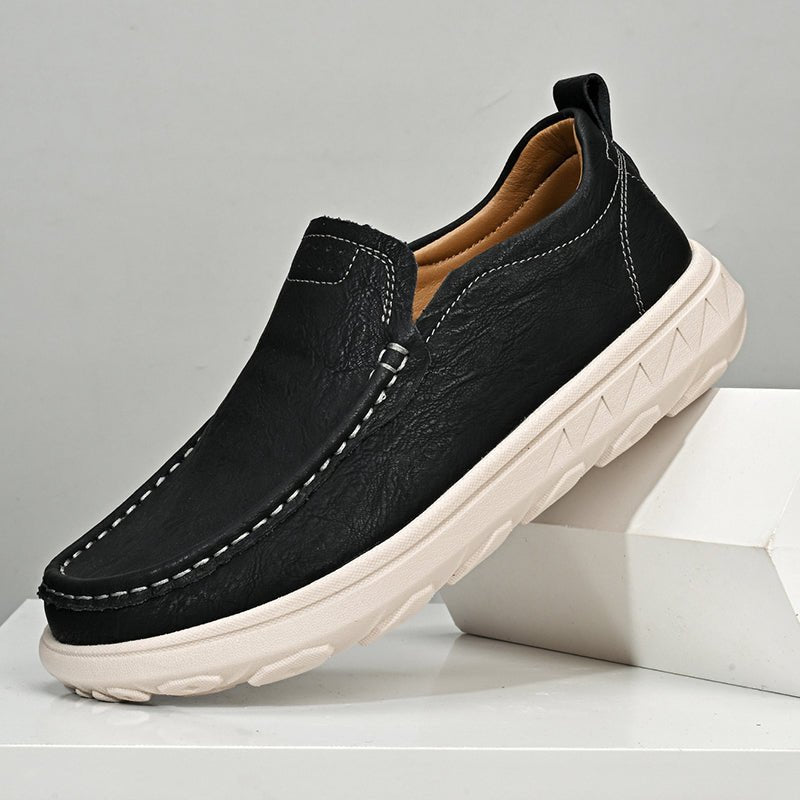Sloane Loafers in Full-Grain Leather with Cushioned Footbed and Flexible Sole for All-Day Comfort - The Southern AtelierSKU_1791064109906_53