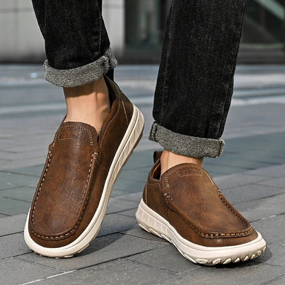 Sloane Loafers in Full-Grain Leather with Cushioned Footbed and Flexible Sole for All-Day Comfort - The Southern AtelierSKU_1791064109906_912