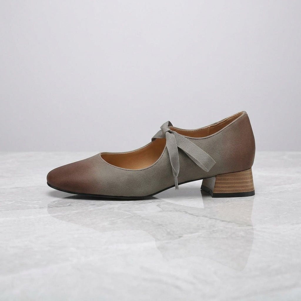 Sloane Mary Jane Heels in Genuine Leather with Square Toe and Low Block Heel for Work and Everyday Wear - The Southern AtelierSKU_1791063823828_704