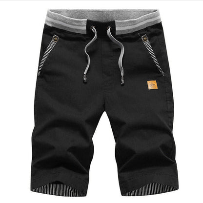 The Southern Atelier - 100% Cotton Chino Shorts with Elastic Drawstring Waist for Warm - Weather Comfort - The Southern AtelierSKU_1778870273651_664