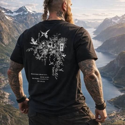 The Southern Atelier - 100% Cotton Regular Fit Graphic T-Shirt for Everyday Wear - The Southern AtelierSKU_1784316627977_760