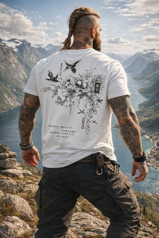 The Southern Atelier - 100% Cotton Regular Fit Graphic T-Shirt for Everyday Wear - The Southern AtelierSKU_1784316627977_760