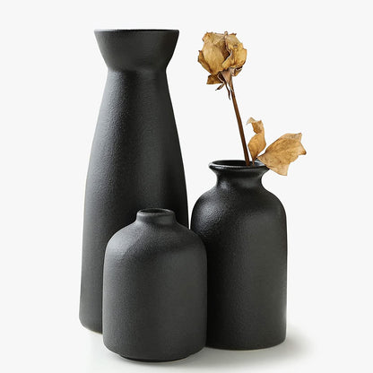 The Southern Atelier – 3 - Piece Ceramic Vase Set - The Southern AtelierSKU_1757600764465_152