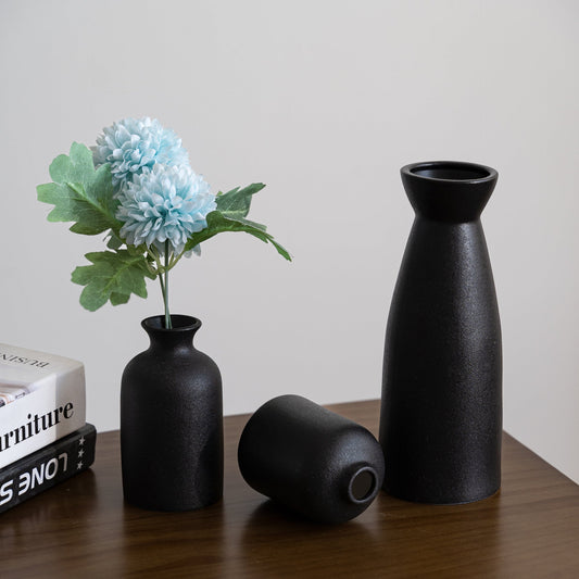 The Southern Atelier – 3 - Piece Ceramic Vase Set - The Southern AtelierSKU_1757600764465_939