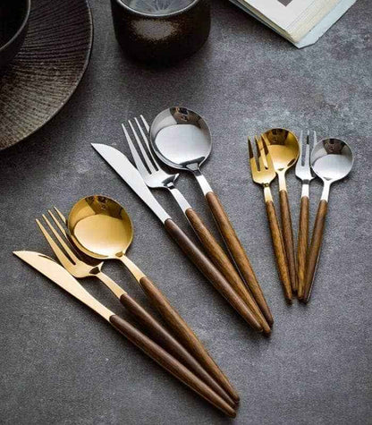 The Southern Atelier - 30 - Piece Steel Cutlery Set - The Southern AtelierSKU_1762349727745_458