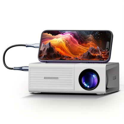 The Southern Atelier - 3000-Lumen Portable Mini Projector with HDMI and USB for Home Cinema and Outdoor Viewing - The Southern AtelierSKU_1786566121913_167