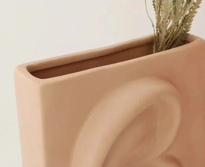 The Southern Atelier – Abstract Face Art Vase - The Southern AtelierSKU_1755802899313_430
