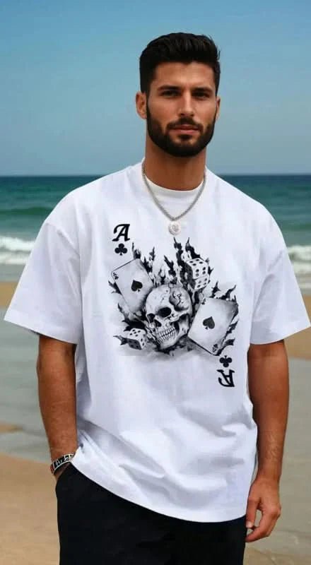The Southern Atelier - Aceon Regular Fit T-Shirt in 100% Ringspun Cotton with Durable Graphic Print for Everyday Wear - The Southern AtelierSKU_1784316752229_567