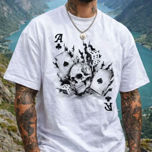 The Southern Atelier - Aceon Regular Fit T-Shirt in 100% Ringspun Cotton with Durable Graphic Print for Everyday Wear - The Southern AtelierSKU_1784316752229_567