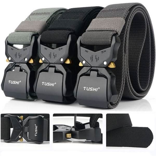 The Southern Atelier - Adjustable Nylon Belt with Heavy-Duty Quick-Release Buckle for Work, Outdoors, and Everyday Wear - The Southern AtelierSKU_1784316822376_504
