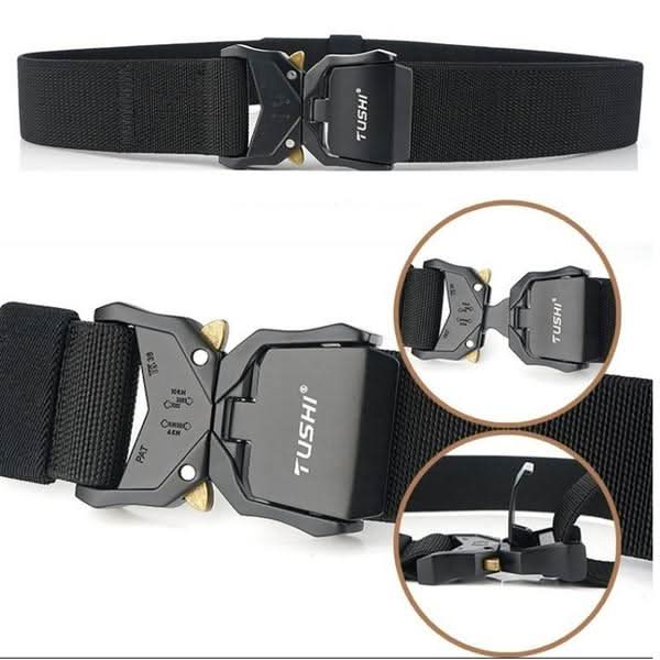 The Southern Atelier - Adjustable Nylon Belt with Heavy-Duty Quick-Release Buckle for Work, Outdoors, and Everyday Wear - The Southern AtelierSKU_1784316822376_504