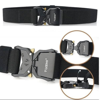 The Southern Atelier - Adjustable Nylon Belt with Heavy-Duty Quick-Release Buckle for Work, Outdoors, and Everyday Wear - The Southern AtelierSKU_1784316822376_504