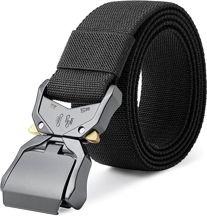 The Southern Atelier - Adjustable Nylon Belt with Heavy-Duty Quick-Release Buckle for Work, Outdoors, and Everyday Wear - The Southern AtelierSKU_1784316822376_504