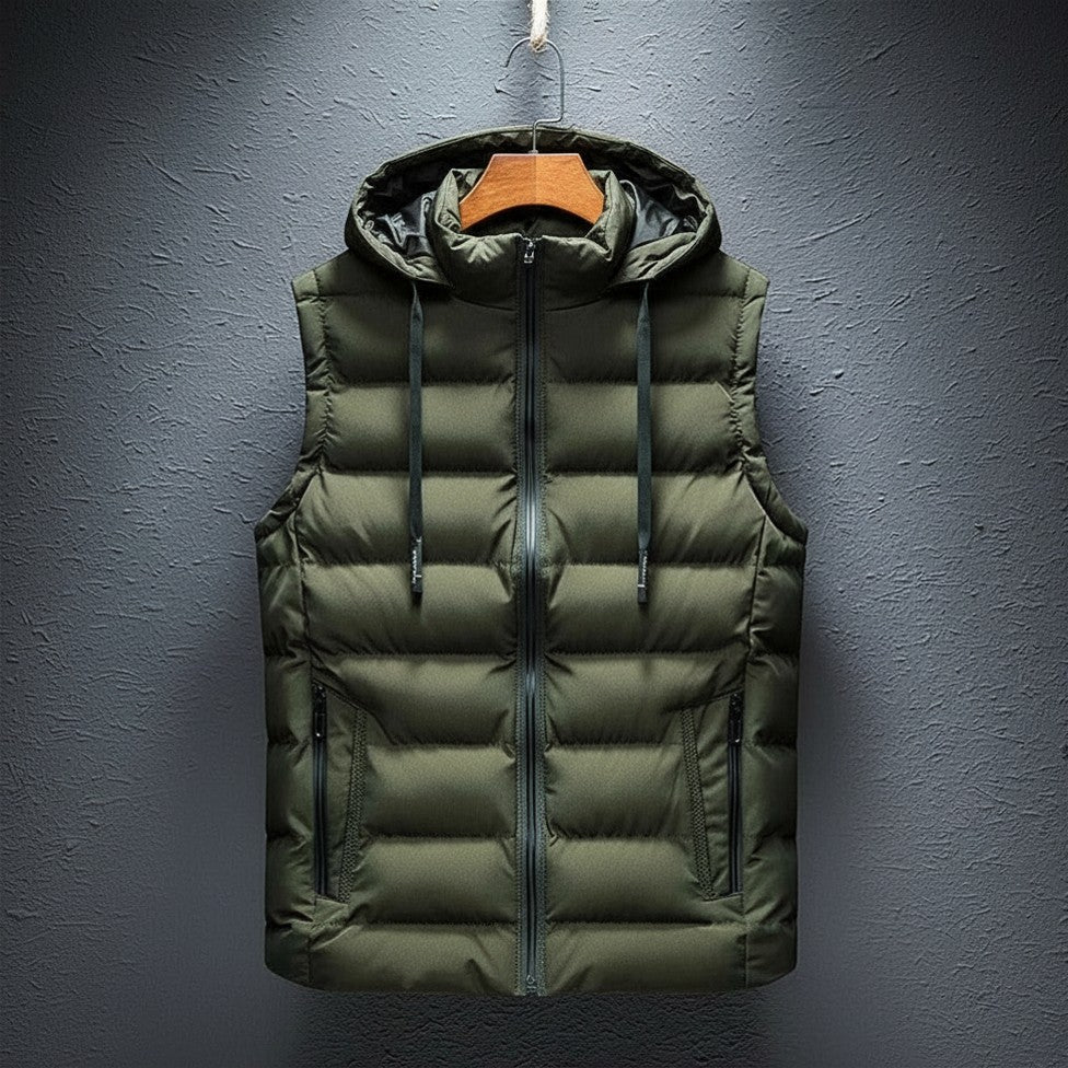 The Southern Atelier - Adonis Insulated Cotton - Blend Gilet for Lightweight Warmth and Layering - The Southern AtelierSKU_1778870087697_276