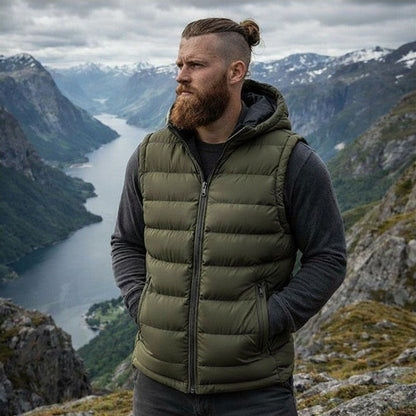 The Southern Atelier - Adonis Insulated Cotton - Blend Gilet for Lightweight Warmth and Layering - The Southern AtelierSKU_1778870087697_276