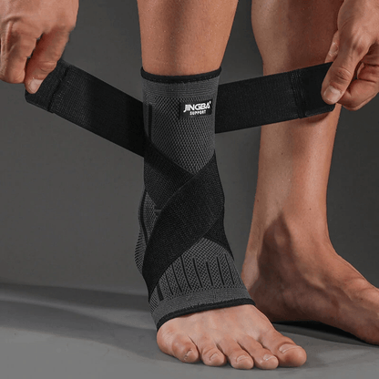 The Southern Atelier - Ankle Compression Support with Adjustable Fit for Pain Relief and Injury Recovery - The Southern AtelierSKU_1786566176721_856