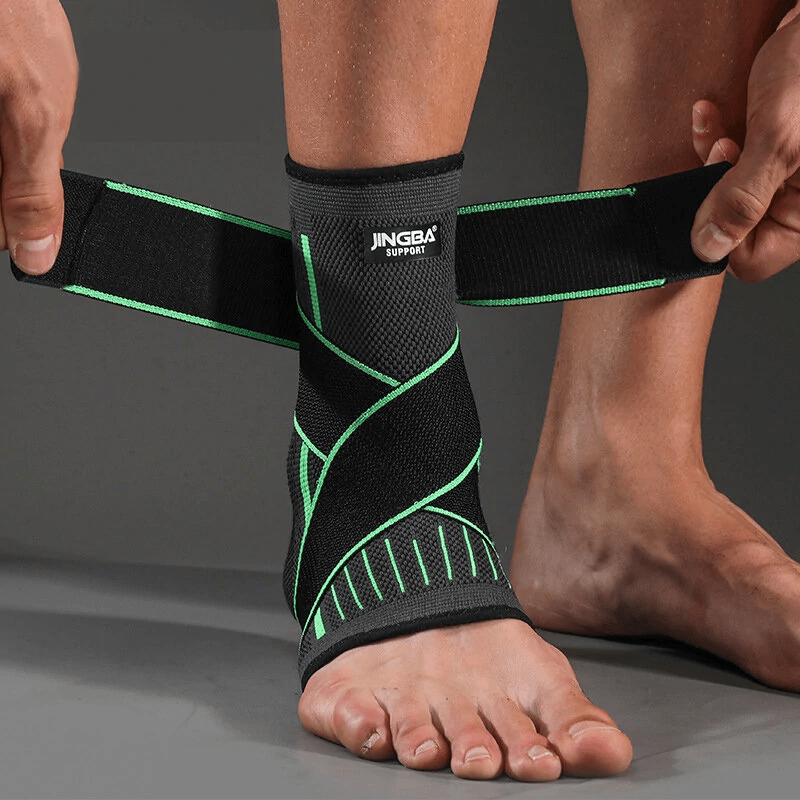 The Southern Atelier - Ankle Compression Support with Adjustable Fit for Pain Relief and Injury Recovery - The Southern AtelierSKU_1786566176721_884