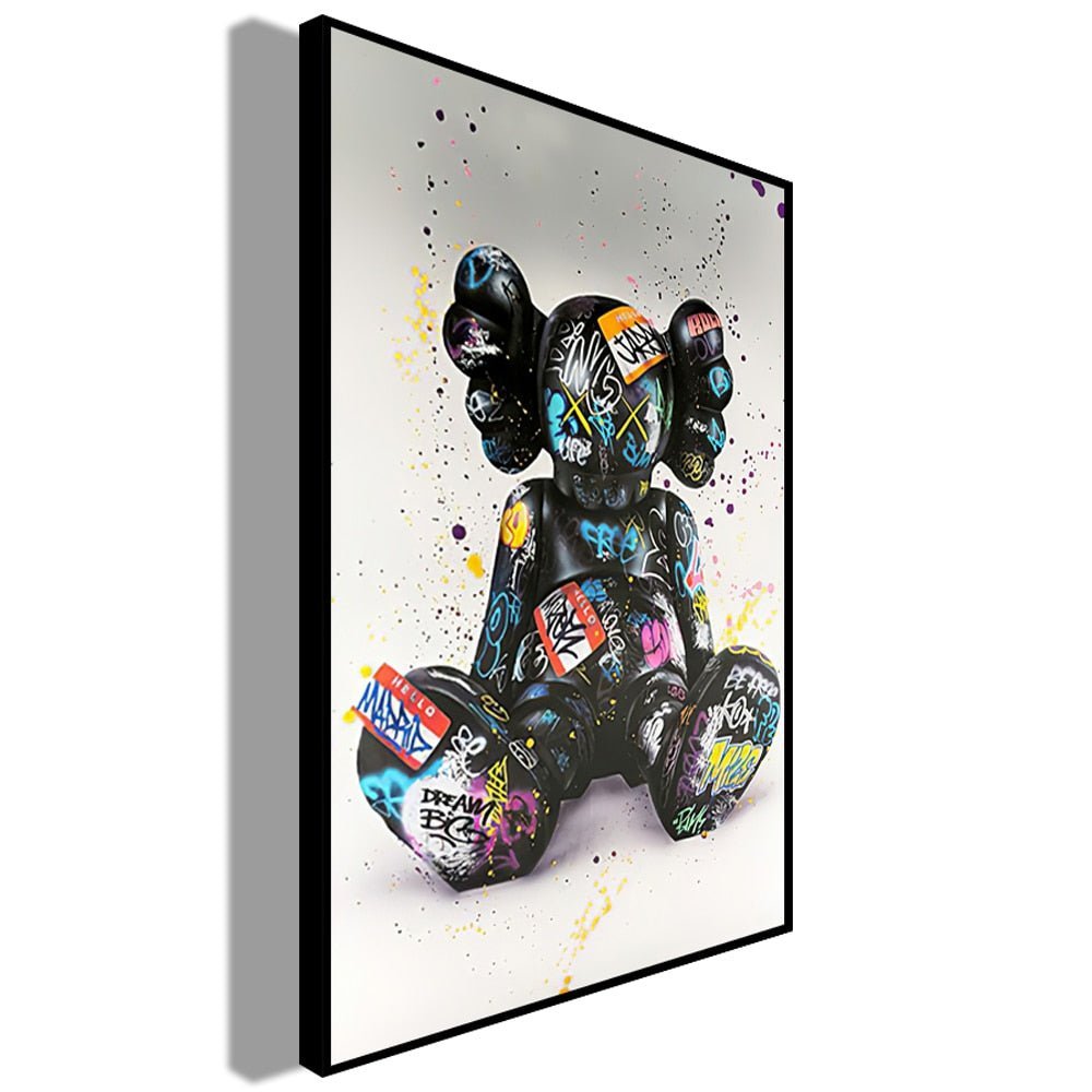 The Southern Atelier – Artful Elephant Canvas in Vibrant Hues for Contemporary Spaces - The Southern AtelierSKU_1775909413460_115