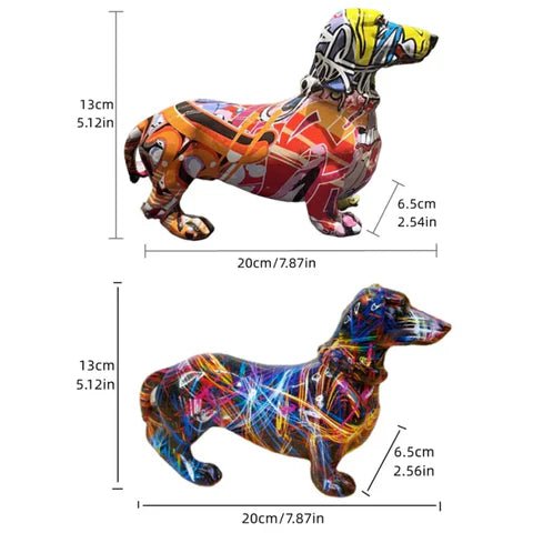 The Southern Atelier – Artistic Dachshund Sculpture - The Southern AtelierSKU_1754935926002_274