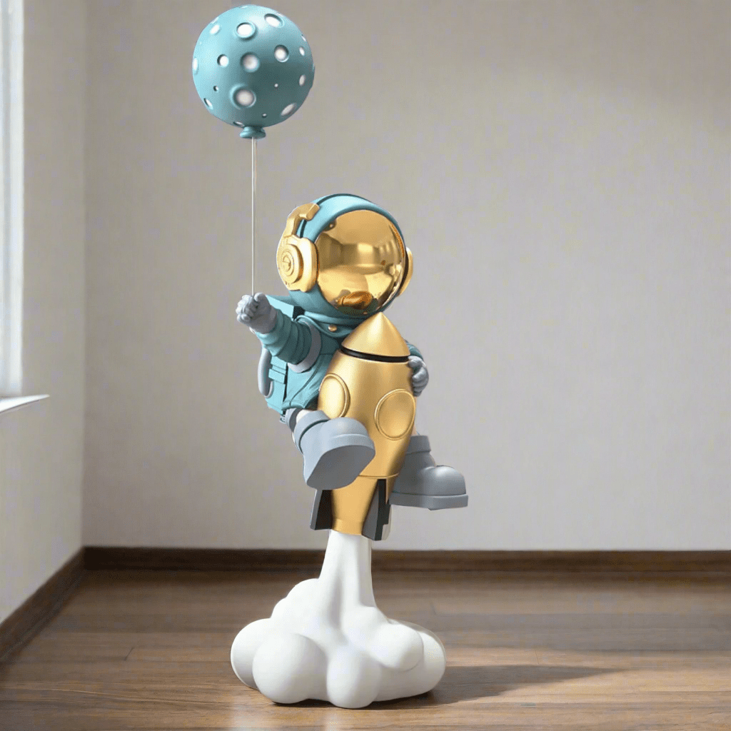 The Southern Atelier – Astronaut Resin Home Sculpture - The Southern AtelierSKU_1754143385707_856