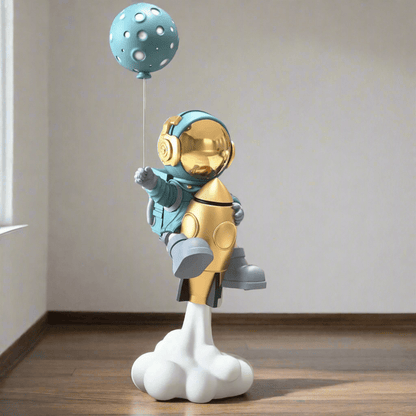 The Southern Atelier – Astronaut Resin Home Sculpture - The Southern AtelierSKU_1754143385707_856