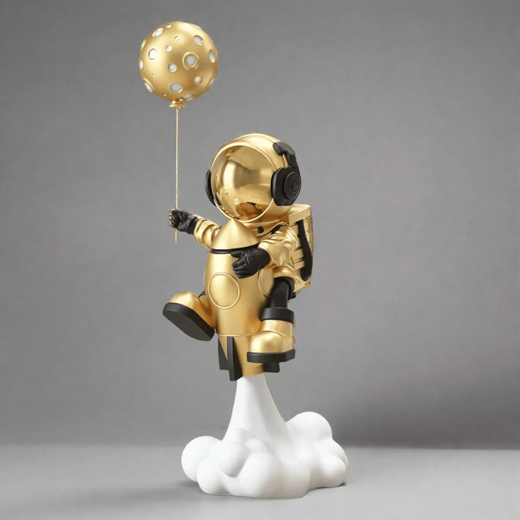 The Southern Atelier – Astronaut Resin Home Sculpture - The Southern AtelierSKU_1754143385707_924