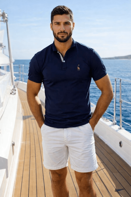 The Southern Atelier - Augusta Cotton-Blend Polo for Breathable Everyday Comfort - The Southern AtelierSKU_1784316870300_148