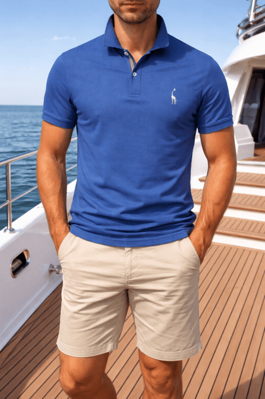 The Southern Atelier - Augusta Cotton-Blend Polo for Breathable Everyday Comfort - The Southern AtelierSKU_1784316870300_148