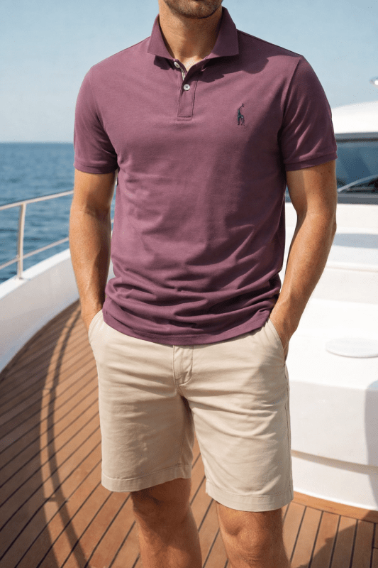 The Southern Atelier - Augusta Cotton-Blend Polo for Breathable Everyday Comfort - The Southern AtelierSKU_1784316870300_148