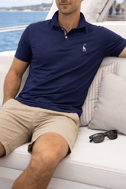 The Southern Atelier - Augusta Cotton-Blend Polo for Breathable Everyday Comfort - The Southern AtelierSKU_1784316870300_148