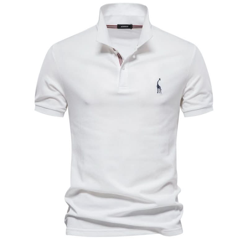The Southern Atelier - Augusta Cotton-Blend Polo for Breathable Everyday Comfort - The Southern AtelierSKU_1784316870300_760