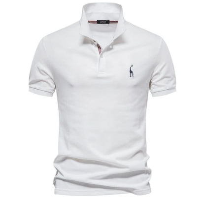 The Southern Atelier - Augusta Cotton-Blend Polo for Breathable Everyday Comfort - The Southern AtelierSKU_1784316870300_760