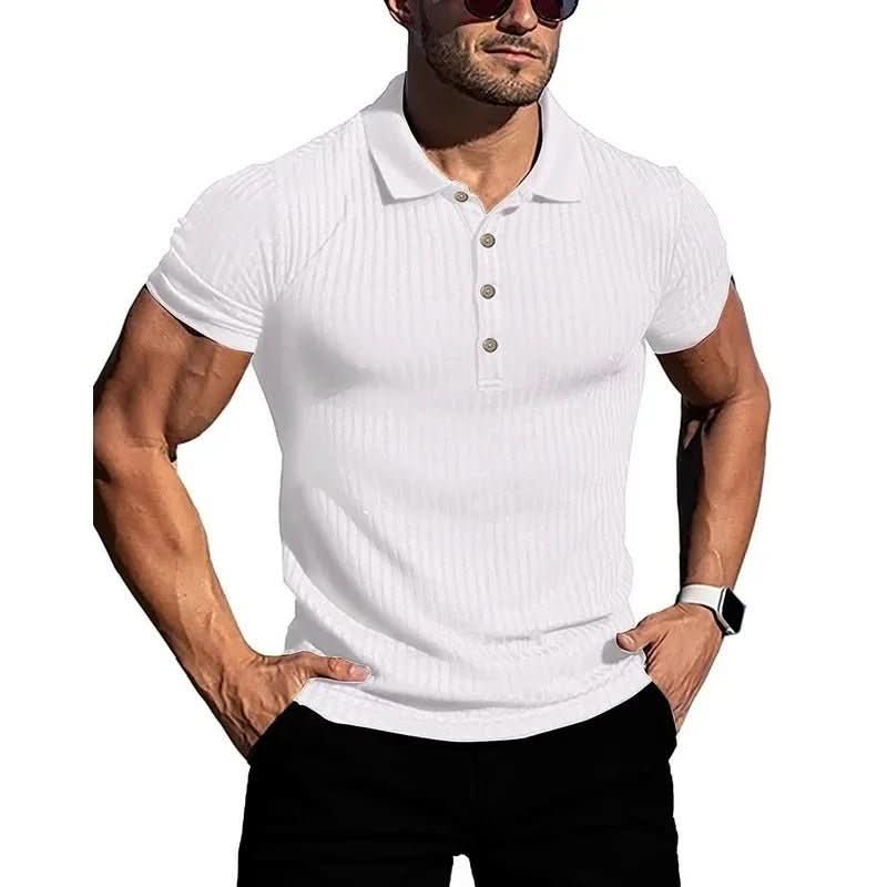 The Southern Atelier - Avalon Polo in Lightweight Stretch Blend for Comfortable Everyday Wear - The Southern AtelierSKU_1784316723866_368