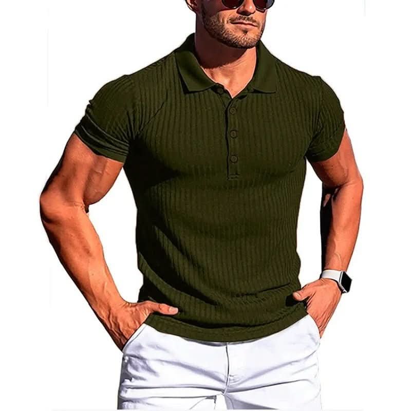 The Southern Atelier - Avalon Polo in Lightweight Stretch Blend for Comfortable Everyday Wear - The Southern AtelierSKU_1784316723866_371