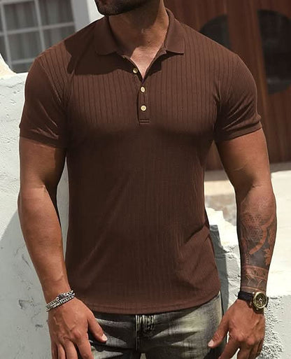 The Southern Atelier - Avalon Polo in Lightweight Stretch Blend for Comfortable Everyday Wear - The Southern AtelierSKU_1784316723866_634