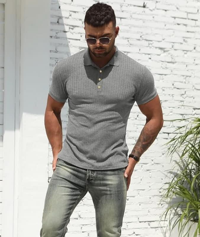 The Southern Atelier - Avalon Polo in Lightweight Stretch Blend for Comfortable Everyday Wear - The Southern AtelierSKU_1784316723866_634