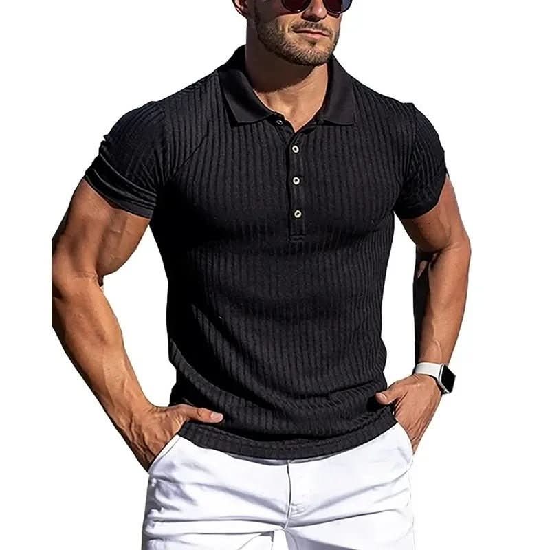 The Southern Atelier - Avalon Polo in Lightweight Stretch Blend for Comfortable Everyday Wear - The Southern AtelierSKU_1784316723866_837
