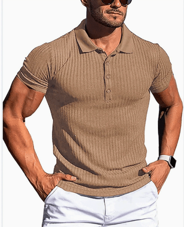 The Southern Atelier - Avalon Polo in Lightweight Stretch Blend for Comfortable Everyday Wear - The Southern AtelierSKU_1784316723866_924